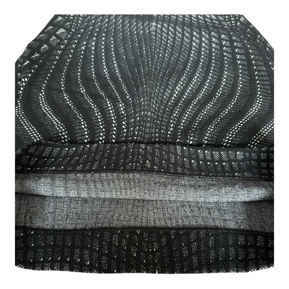 Diane Von Furstenberg Mae Skirt Wool Blend Black & White Skirt Size 8 Career - Picture 8 of 14
